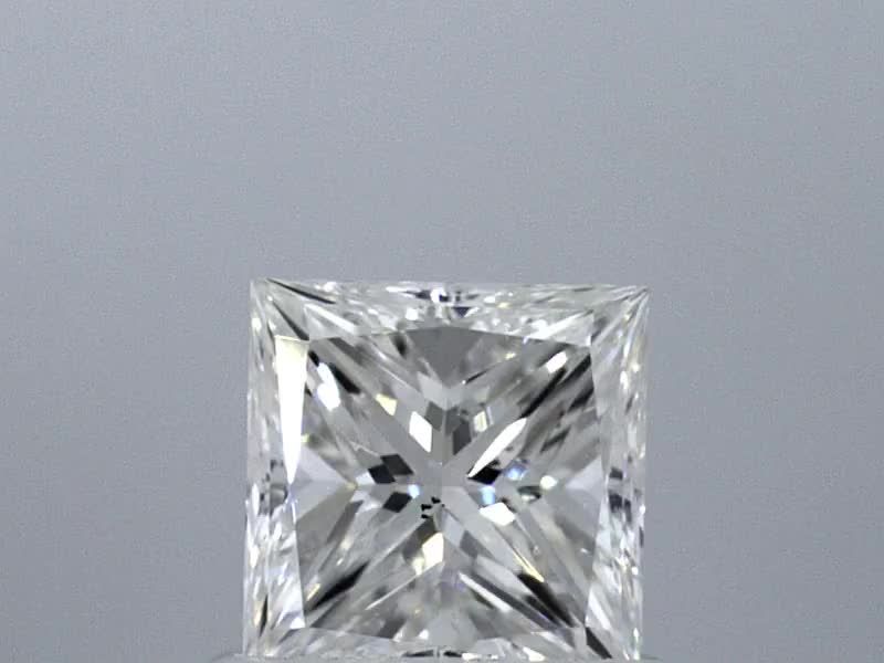 0.84 ct Princess diamond