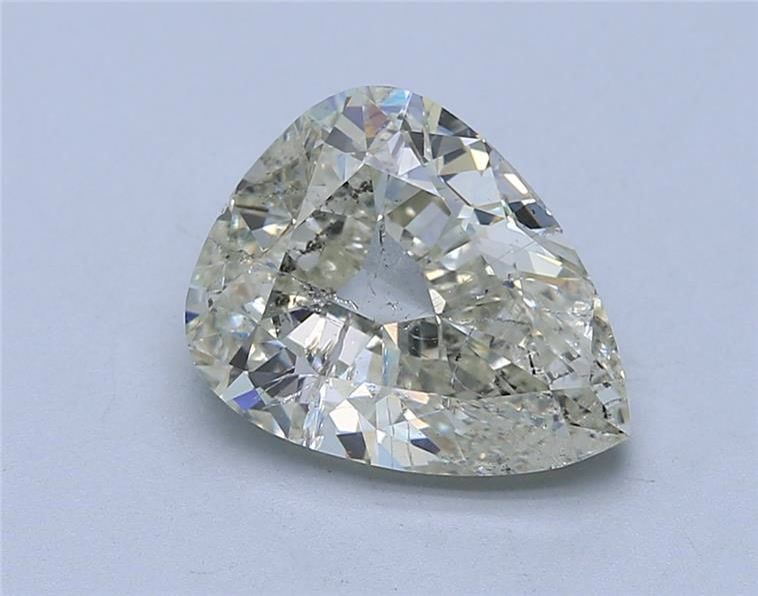 4.05ct Pear diamond