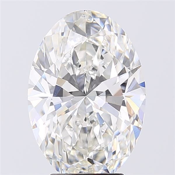 4.10 ct. oval Lab Grown Diamond front image