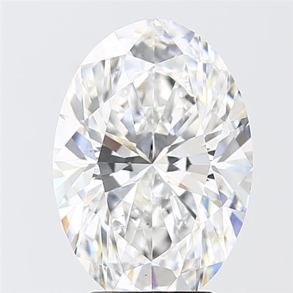 4.08 ct. oval Lab Grown Diamond front image