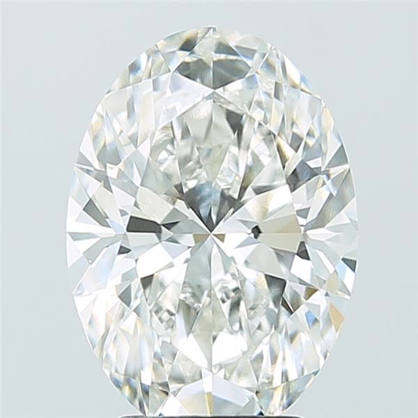 4.07 ct. oval Lab Grown Diamond front image