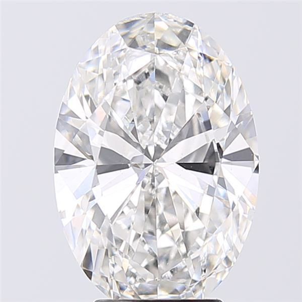 4.02 ct. oval Lab Grown Diamond front image