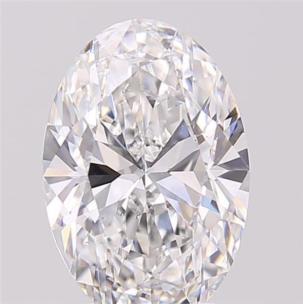 4.04 ct. oval Lab Grown Diamond front image