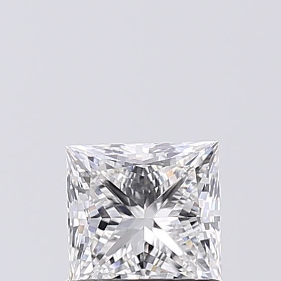 1.01 ct lab-grown Princess Diamond