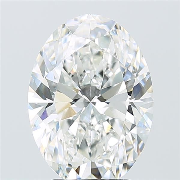 4.06 ct. oval Lab Grown Diamond front image