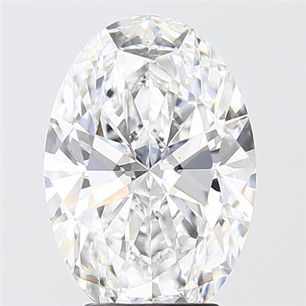 4.06 ct. oval Lab Grown Diamond front image
