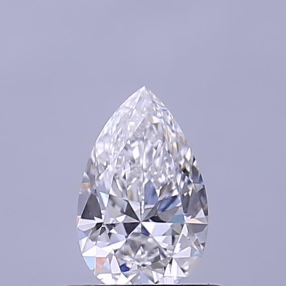 0.56 Carati E VVS1 Goccia Laboratorio Diamante