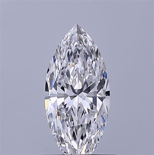 0.59 Carati D VS1 Marquise Laboratorio Diamante