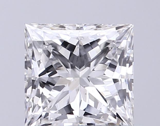 0.63 ct lab-grown Princess Diamond