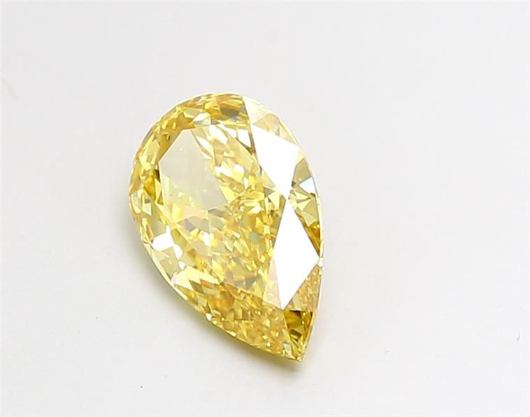1.06 CT Fancy Vivid Yellow PEAR