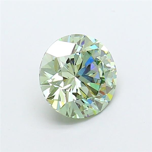 1.51 CT Fancy Intense Green ROUND