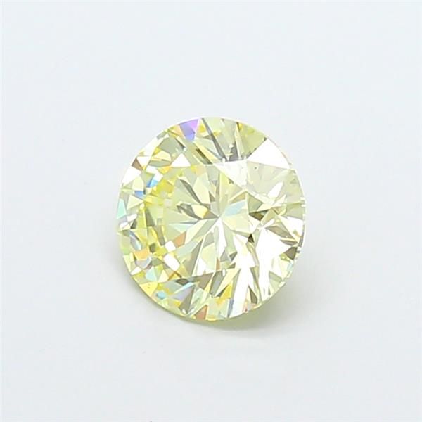 1.0 CT Fancy Light Yellow ROUND