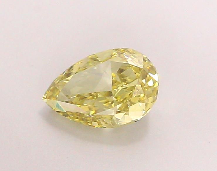 1.57 CT Fancy Intense Yellow PEAR
