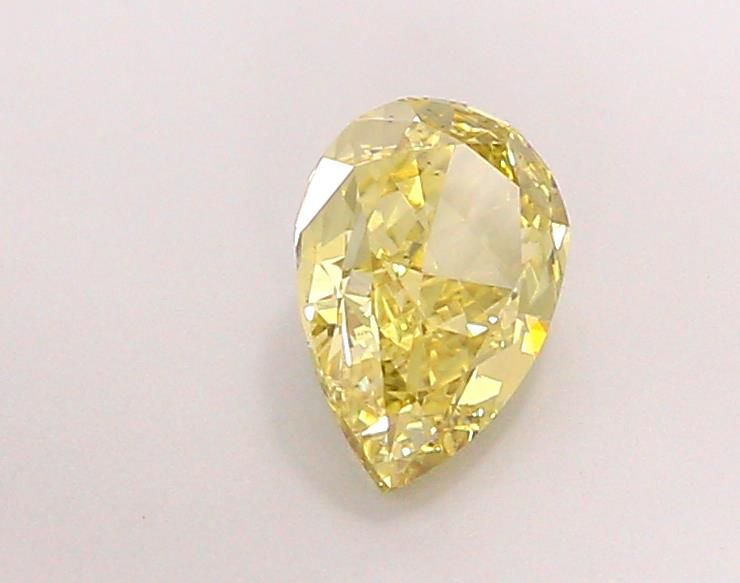 1.54 CT Fancy Intense Yellow PEAR