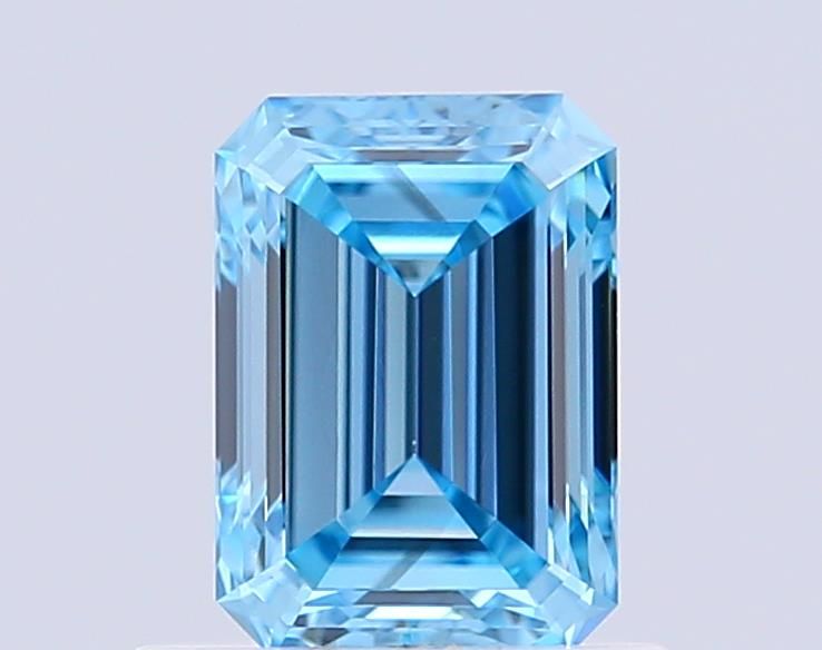 1.01 CT Fancy Vivid Blue EMERALD