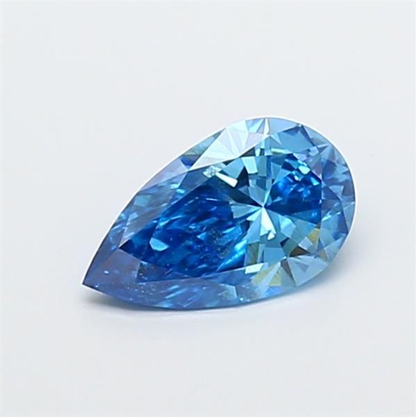 1.0 CT Fancy Vivid Blue PEAR