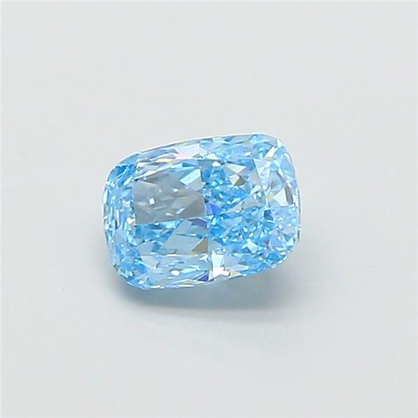 1.5 CT Fancy Vivid Blue CUSHION MODIFIED