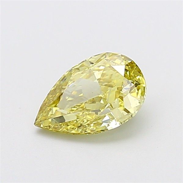 1.23 CT Fancy Intense Yellow PEAR