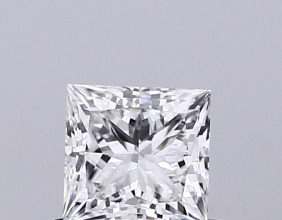 0.51 ct lab-grown Princess Diamond