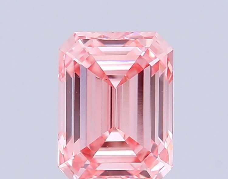 1.0 CT Fancy Intense Pink EMERALD