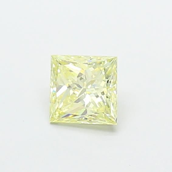 0.48 CT Fancy Light Yellow PRINCESS