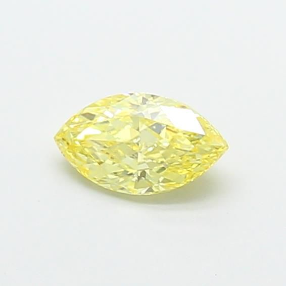 0.5 CT Fancy Vivid Yellow MARQUISE