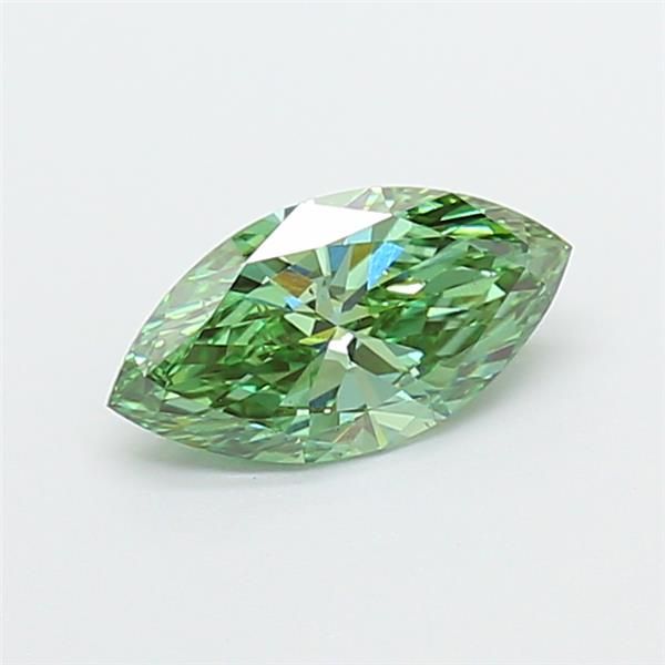 1.01 CT Fancy Vivid Green MARQUISE