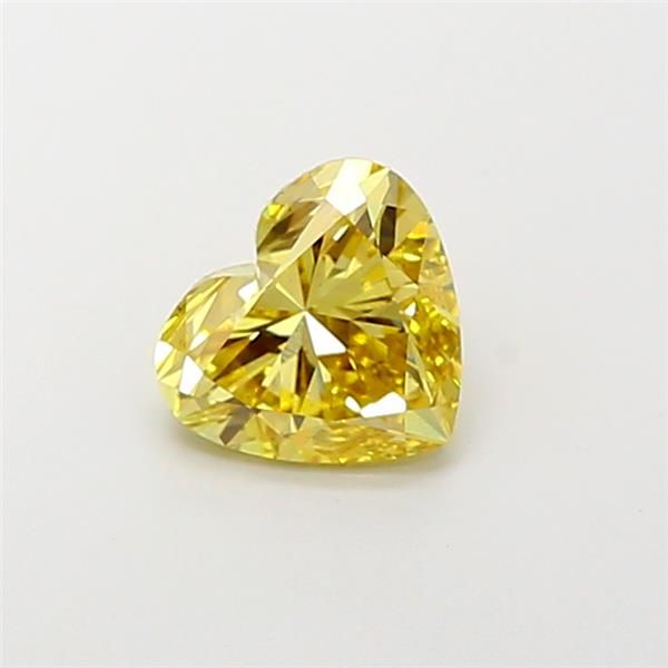 1.5 CT Fancy Intense Yellow HEART