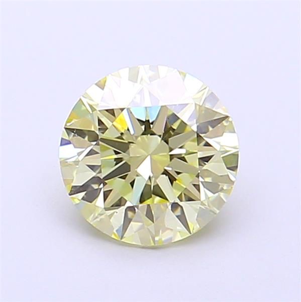 1.02 CT Fancy Light Yellow ROUND