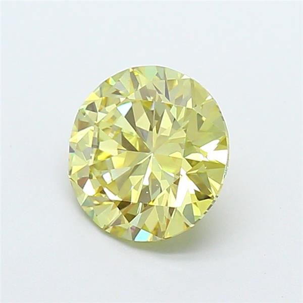 1.5 CT Fancy Intense Yellow ROUND