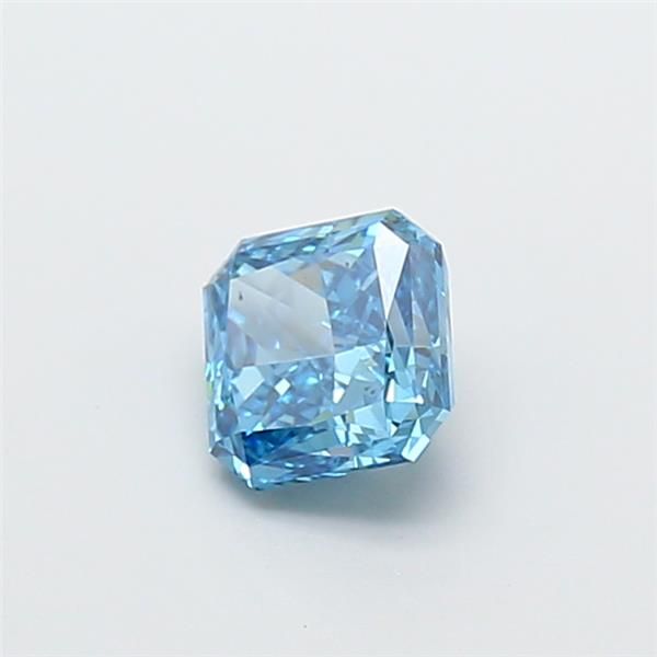 1.01 CT Fancy Vivid Blue SQUARE RADIANT