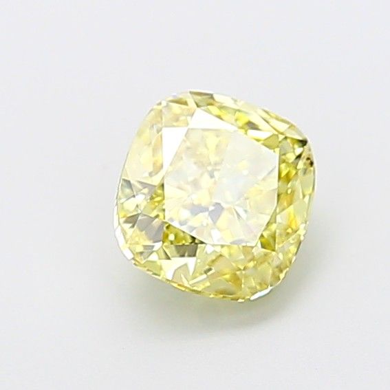 1.21 CT Fancy Intense Yellow CUSHION MODIFIED