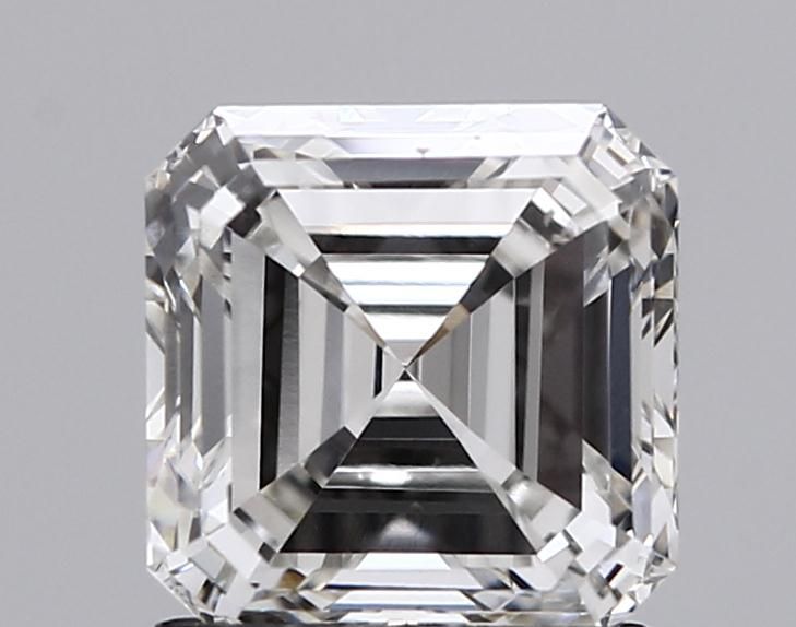 1.99 ct Square Emerald diamond