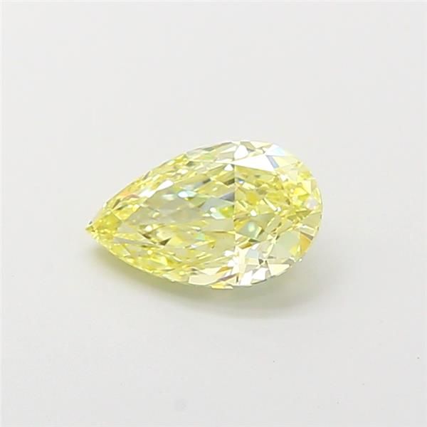 1.08 CT Fancy Yellow PEAR