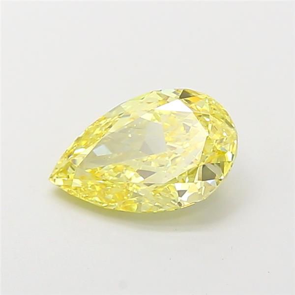 1.86 CT Fancy Intense Yellow PEAR