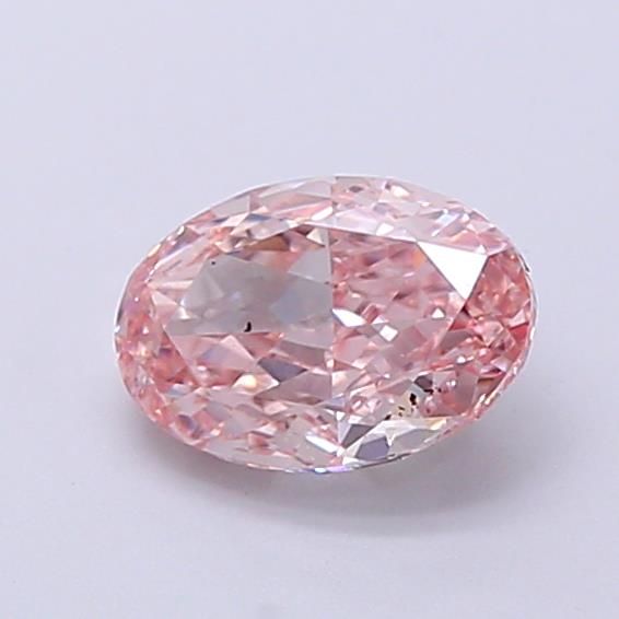 1.06 CT Fancy Intense Pink OVAL