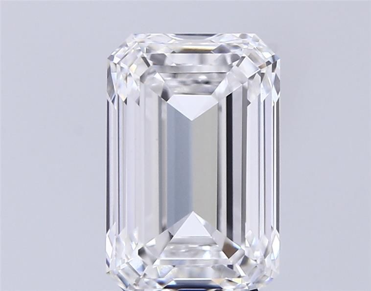 Diamant Émeraude 3.04 ct - Couleur E - Pureté VS1