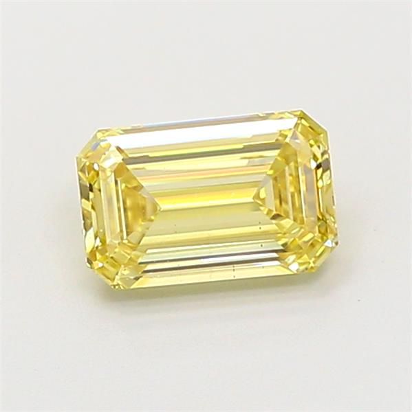 1.04 CT Fancy Yellow EMERALD
