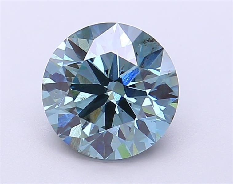 2.01 ct lab-grown Round Diamond