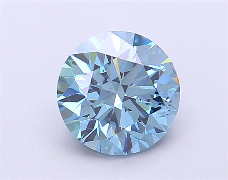 1.58 CT Fancy Vivid Blue ROUND