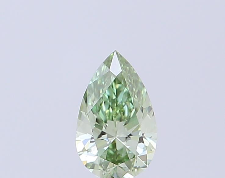 0.31 CT Fancy Intense Green PEAR