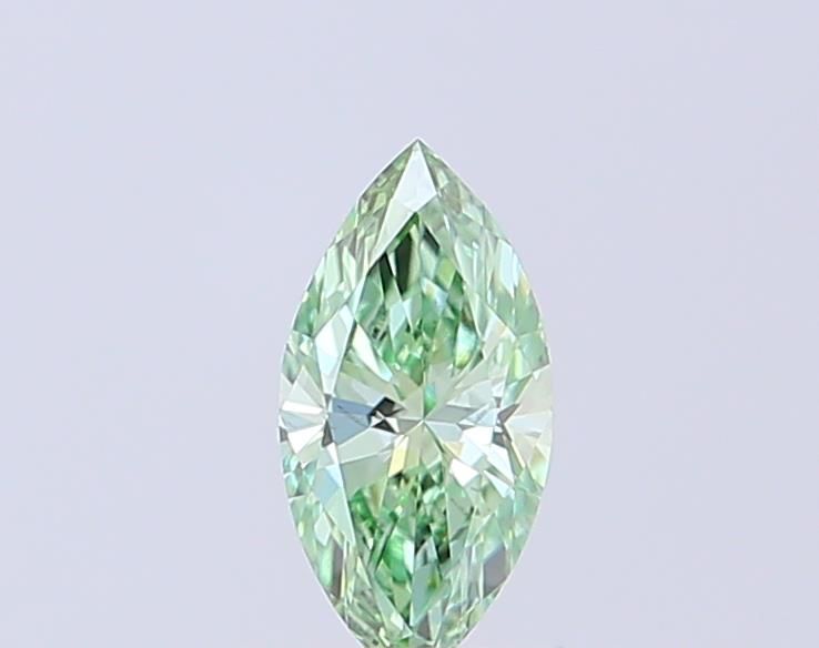 0.3 CT Fancy Vivid Green MARQUISE