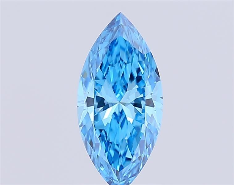1.0 CT Fancy Vivid Blue MARQUISE