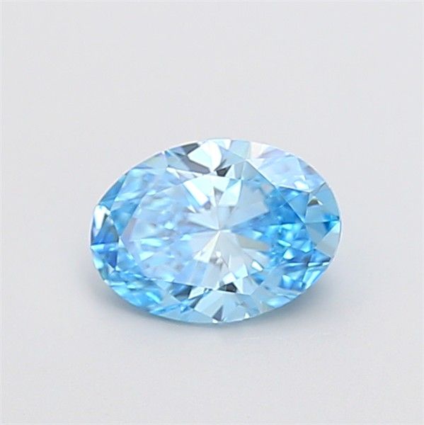 1.01 CT Fancy Vivid Blue OVAL