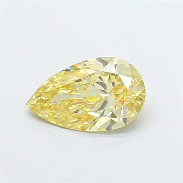 1.0 CT Fancy Yellow PEAR