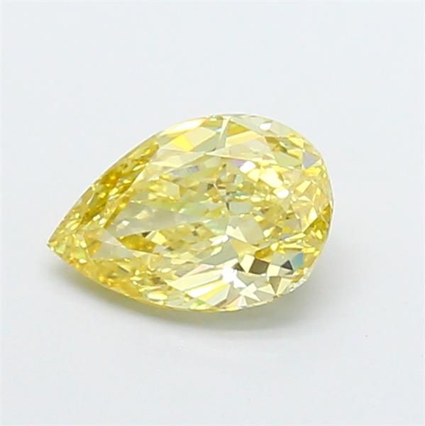 1.43 CT Fancy Yellow PEAR