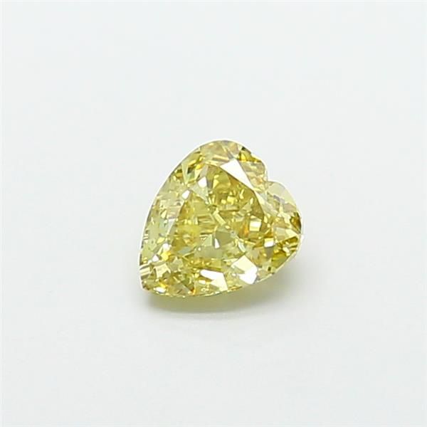 1.5 CT Fancy Intense Yellow HEART