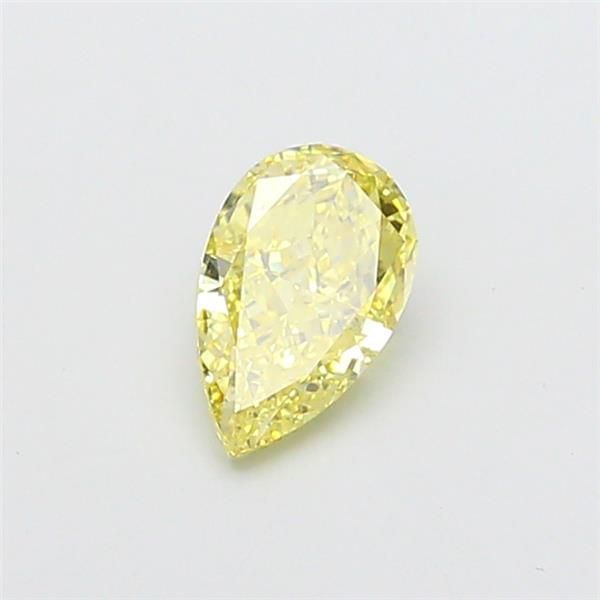 1.61 CT Fancy Intense Yellow PEAR