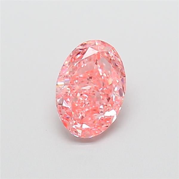 1.54 CT Fancy Vivid Pink OVAL