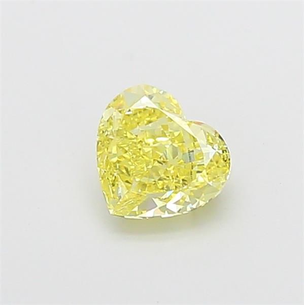 1.03 CT Fancy Intense Yellow HEART
